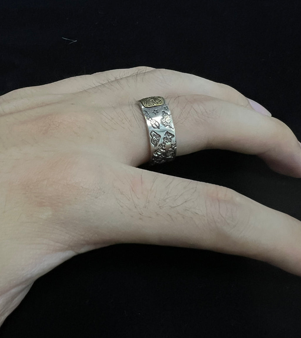 PurePeak Zhaxi Lhamo Modern Cultural Ring