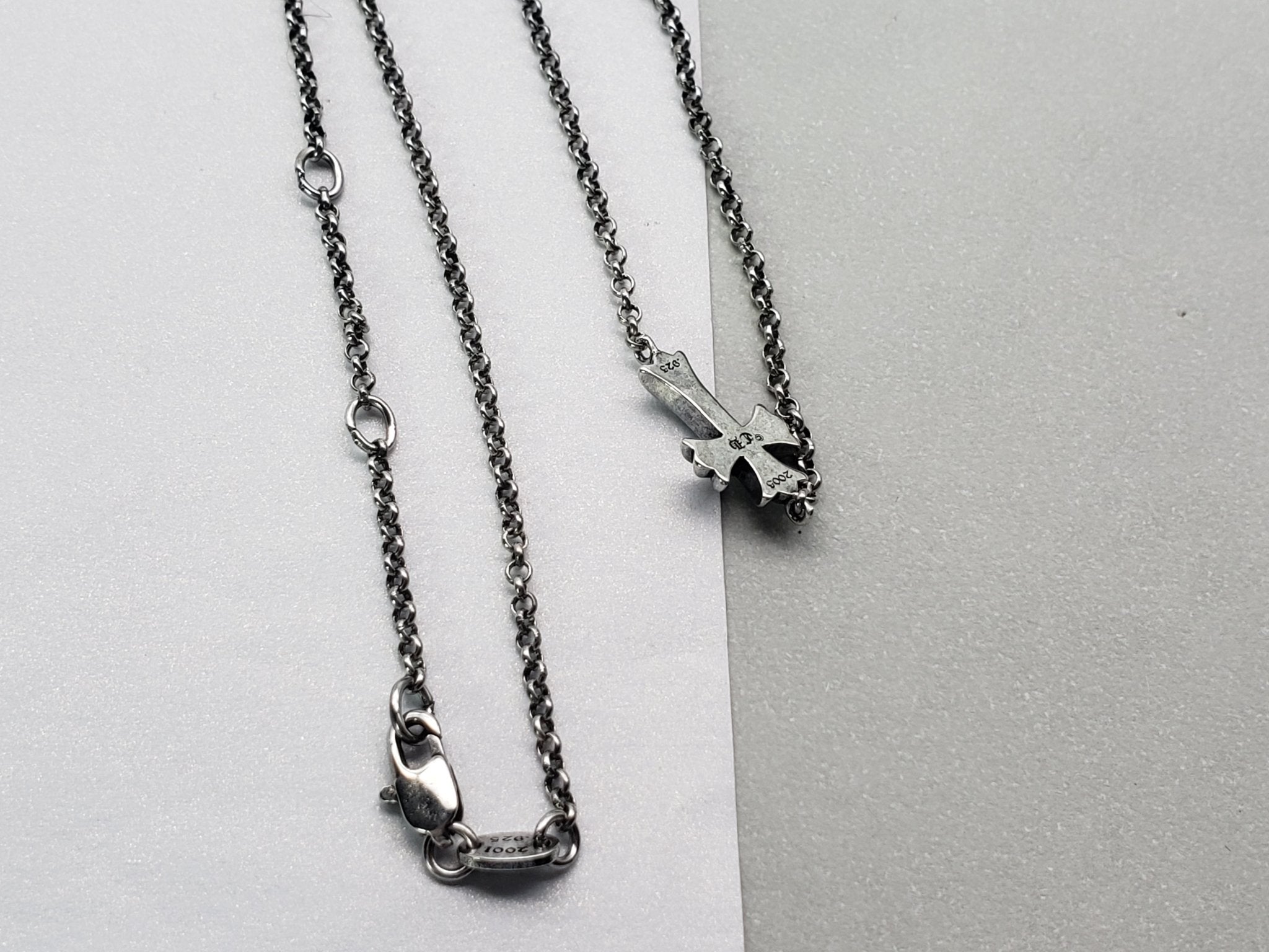 Chrome Jewels Necklace, 40-45cm Adjustable