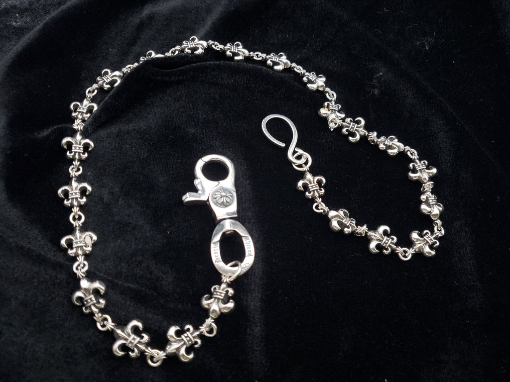 Chrome Jewelry Pants Chain, Edgy style