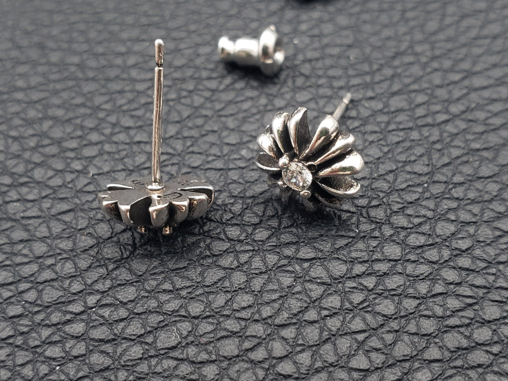 Chrome jewelry Style Earrings, Chrome jewelry Cross Earrings