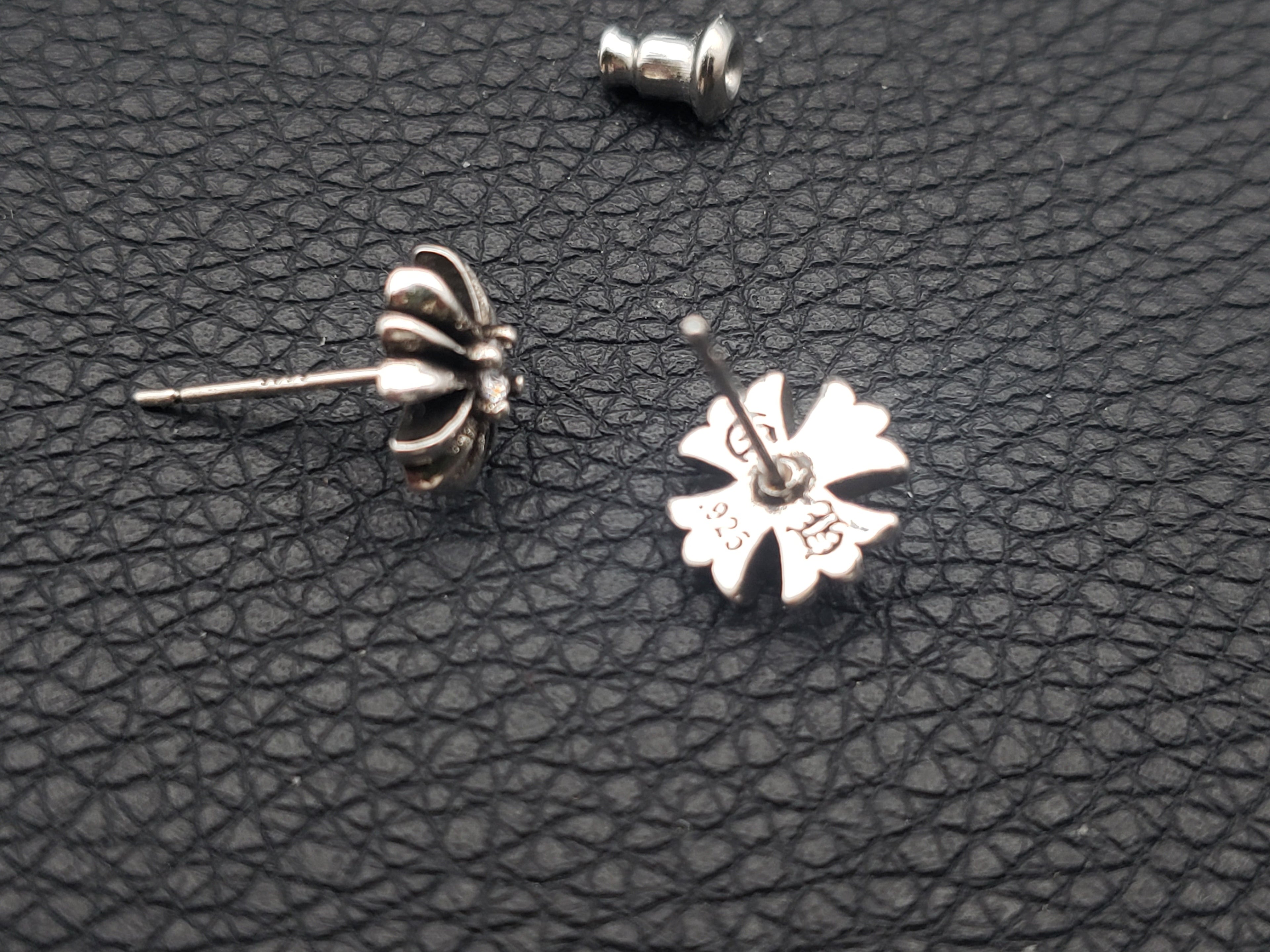 Chrome jewelry Style Earrings, Chrome jewelry Cross Earrings