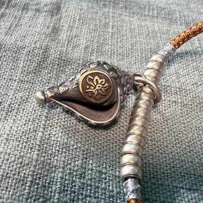 ZenWuxiang Dharma Conch Blessing Necklace