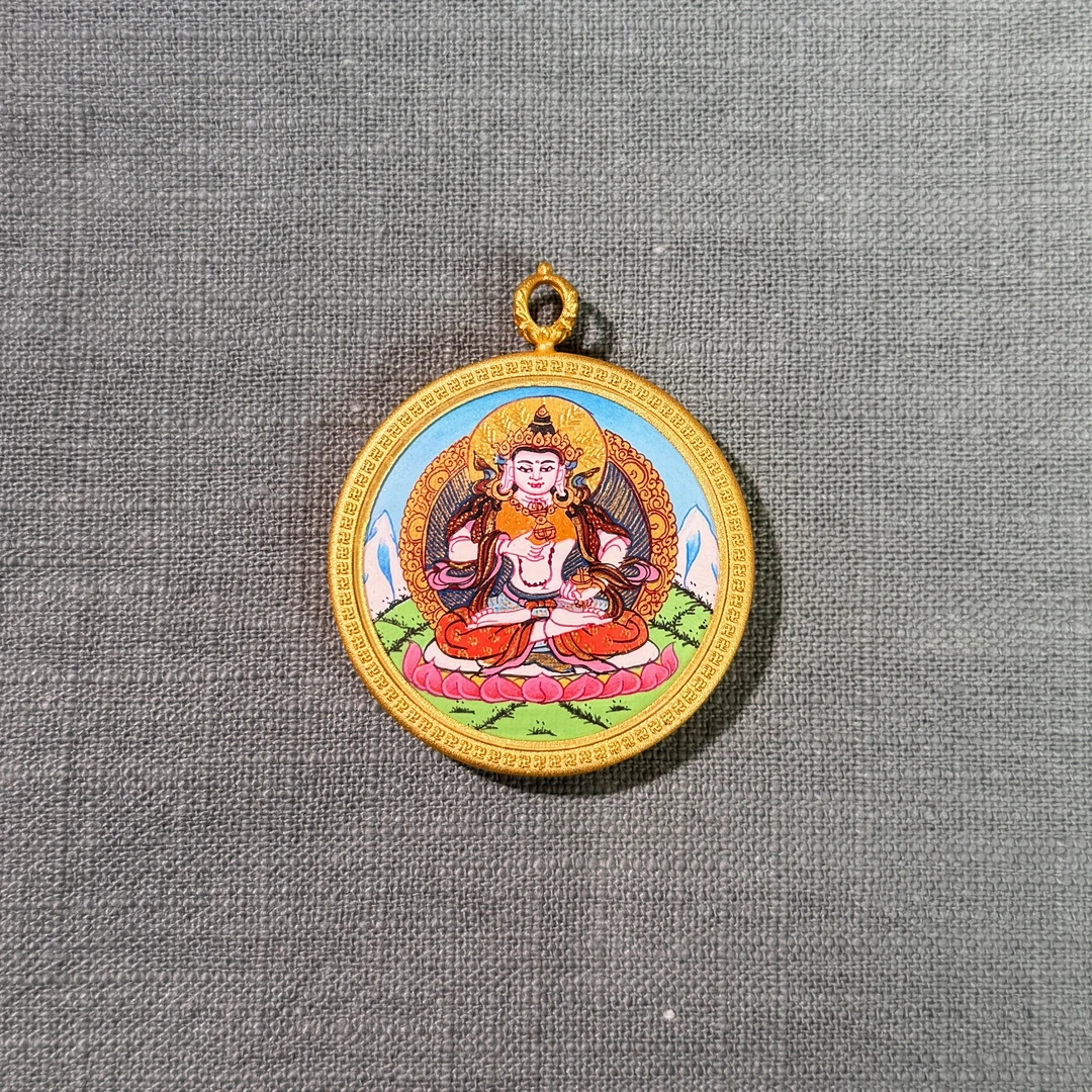 PurePeak Tibetan Vajrasattva Thangka Purification Art