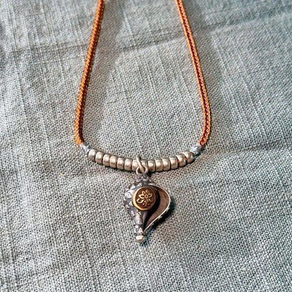 ZenWuxiang Dharma Conch Blessing Necklace