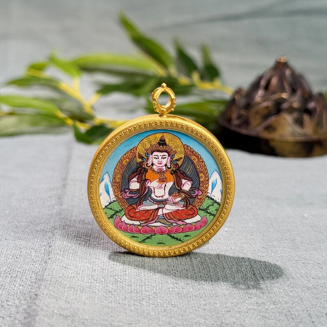 PurePeak Tibetan Vajrasattva Thangka Purification Art