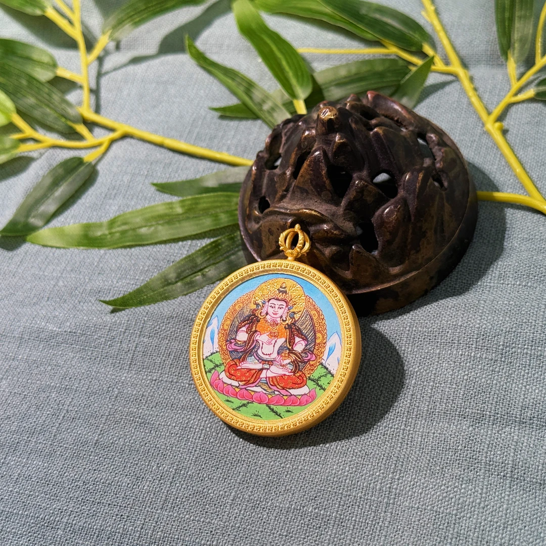 PurePeak Tibetan Vajrasattva Thangka Purification Art