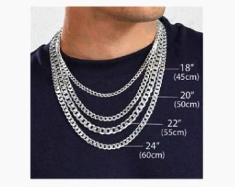 Chrome Style Chain Necklace Collection