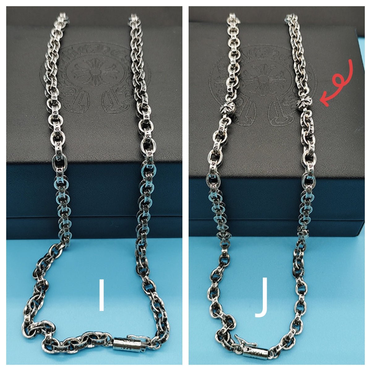Chrome Style Chain Necklace Collection