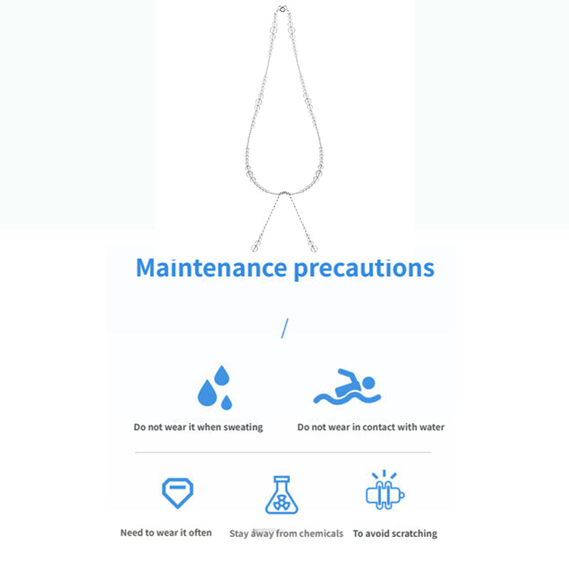 PurePeak “Himalayan Crystal Series” Double Terminated Necklace