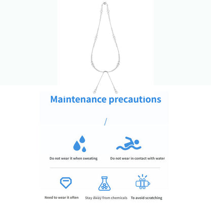 PurePeak “Himalayan Crystal Series” Double Terminated Necklace