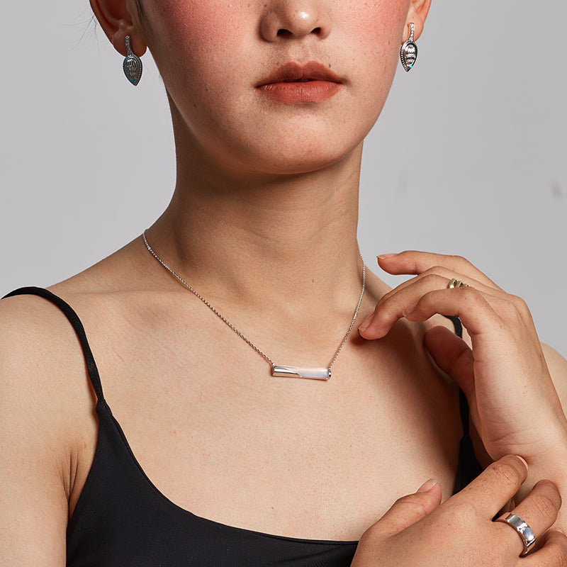 PurePeak “Eternal Glacier Series” Wide Linear Pendant