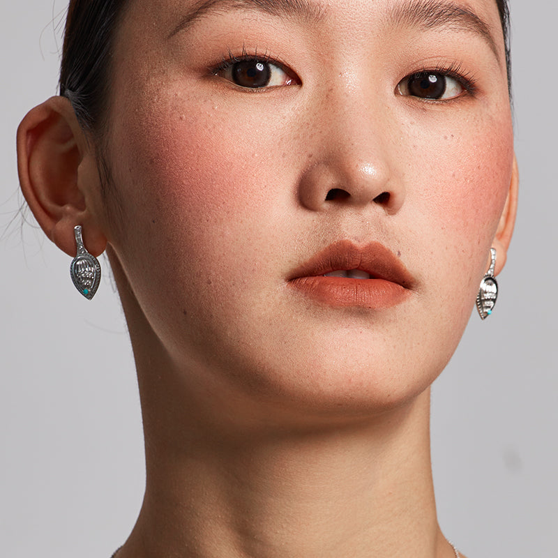 PurePeak “Mountains Conch Series” Minimal Studs