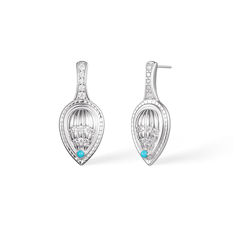 PurePeak “Mountains Conch Series” Minimal Studs