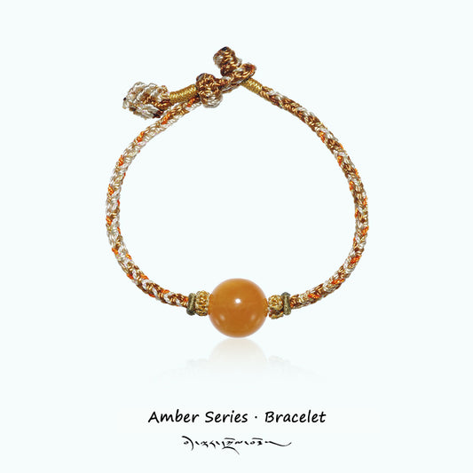 PurePeak “Amber Series” Original Tibetan Wax Bracelet