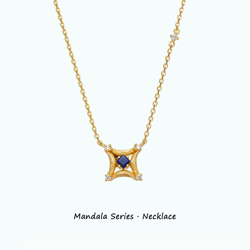 PurePeak “Mandala Series” Pendant Necklace