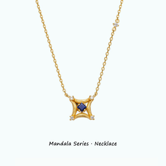 PurePeak “Mandala Series” Pendant Necklace