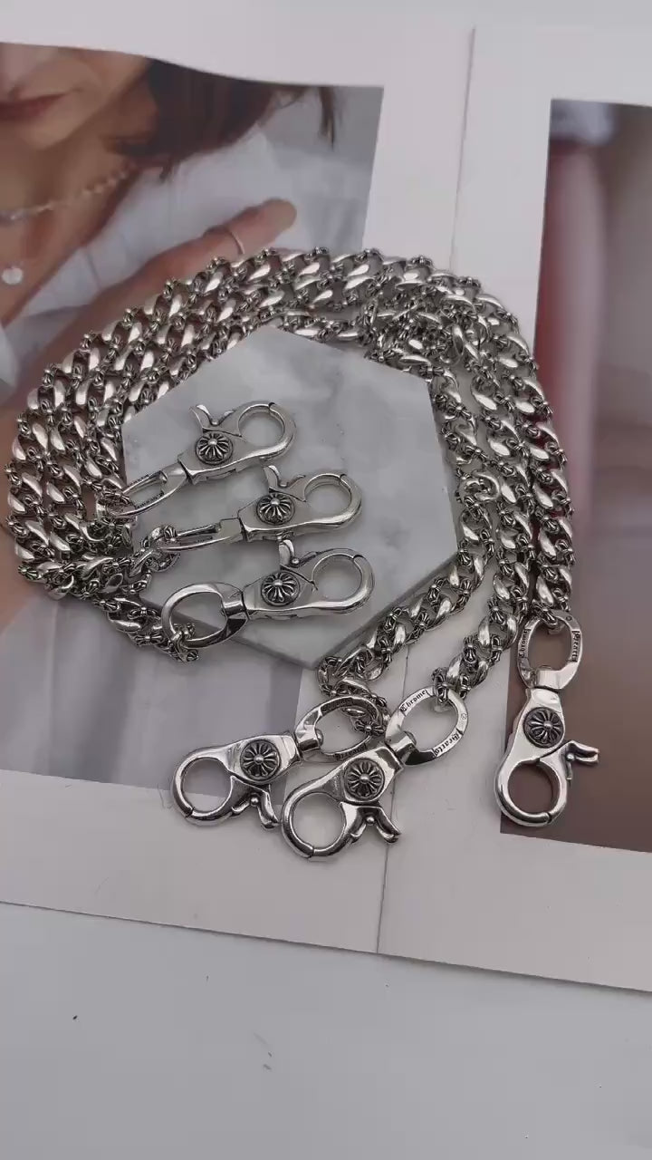 Chrome Jewelry Pants Chain,Chrome style Design,Jeans Accessory