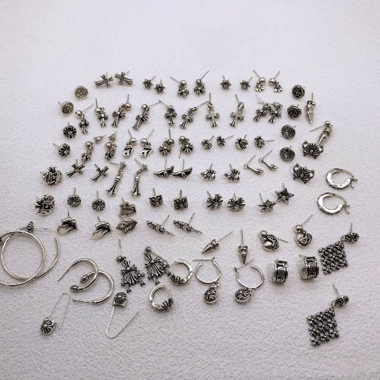 Chrome jewels Style Earrings,Chrome Design Cross Earrings,Chrome jewels Earrings