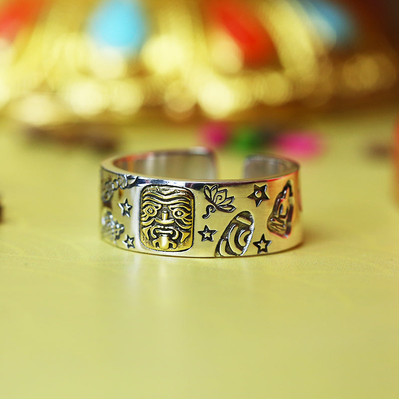 PurePeak Zhaxi Lhamo Modern Cultural Ring