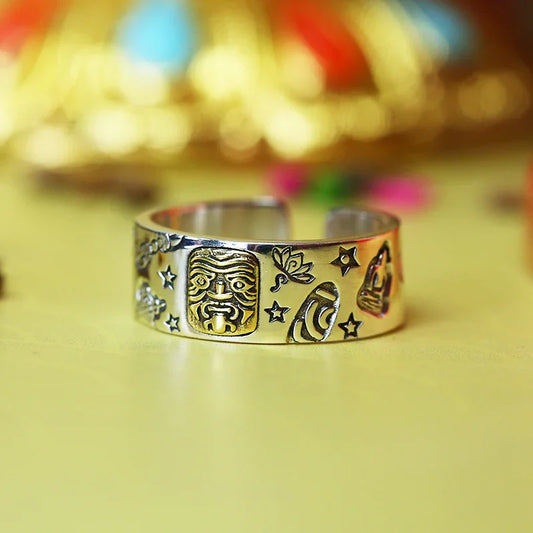 PurePeak Zhaxi Lhamo Modern Cultural Ring