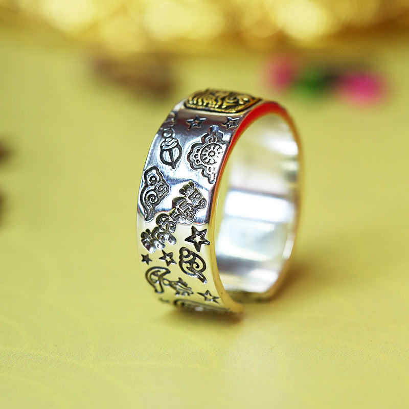 PurePeak Zhaxi Lhamo Modern Cultural Ring