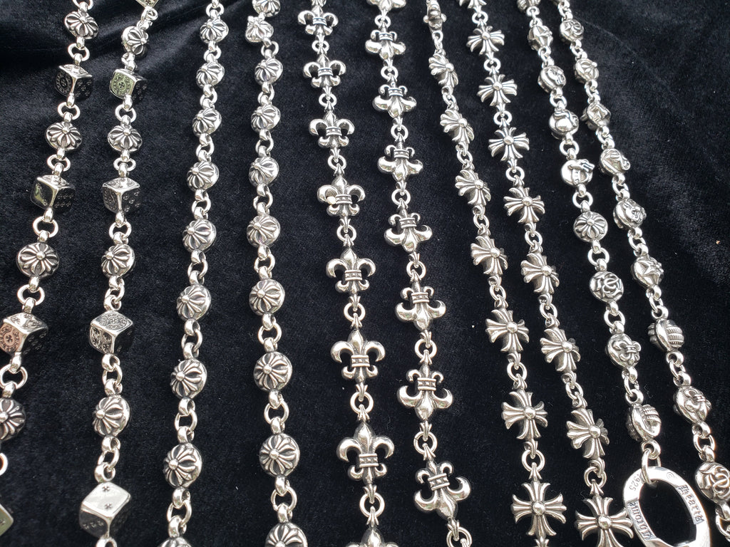 Chrome Jewelry Pants Chain, Edgy style