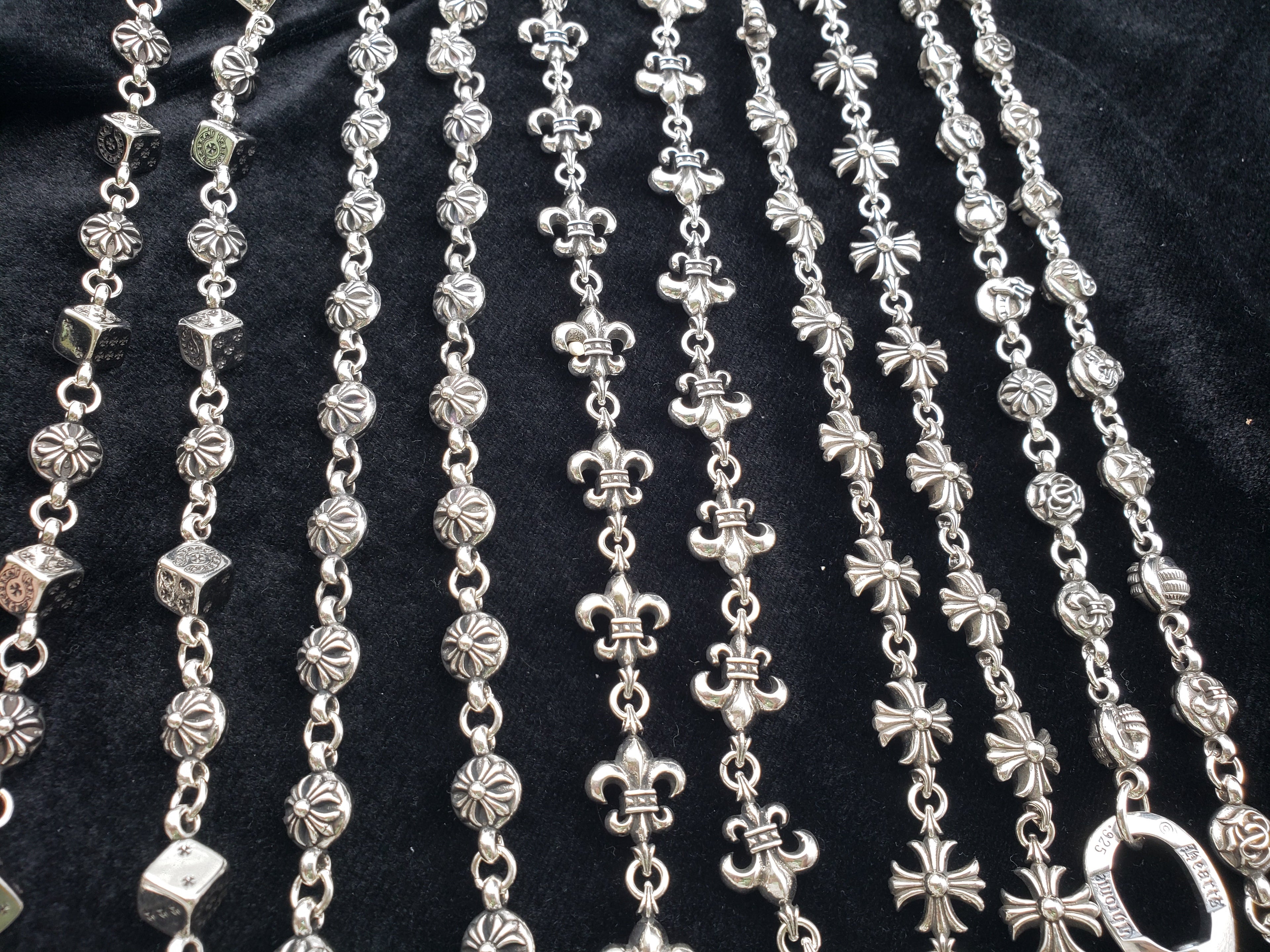 Chrome Jewelry Pants Chain, Edgy style